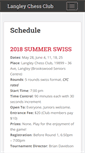 Mobile Screenshot of langleychess.com